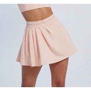 Free People Skort Women's Size XL Movement Round Robin Tennis Skirt Peach